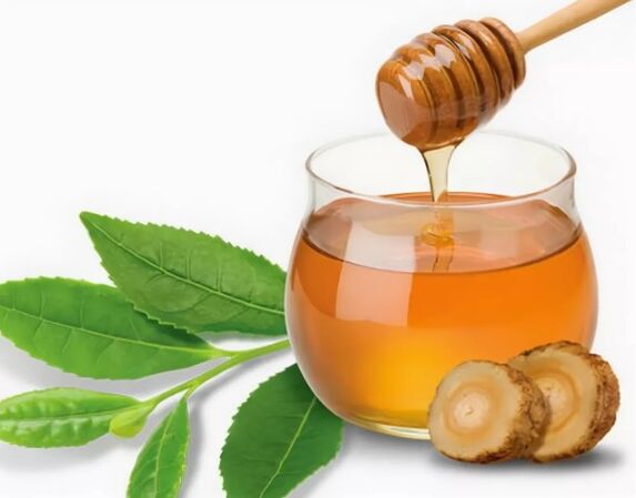 Ginseng con miele