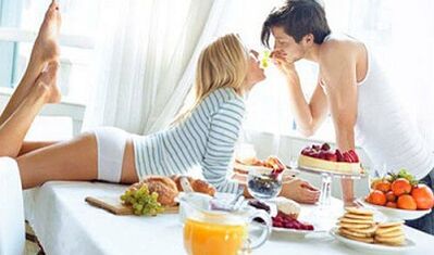 Cibo per aumentare la potenza maschile