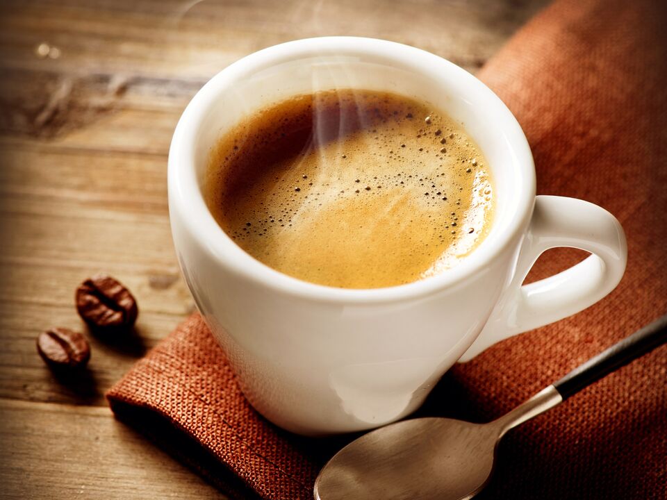 caffè per aumentare la potenza